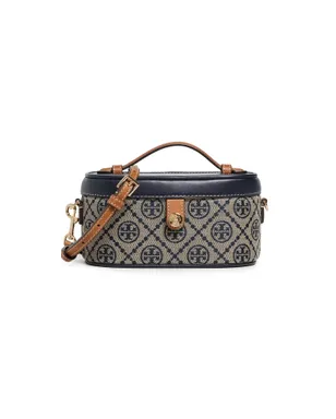 Tory Burch Tモノグラム バニティケース ネイビー ワンサイズ - サムネイル1