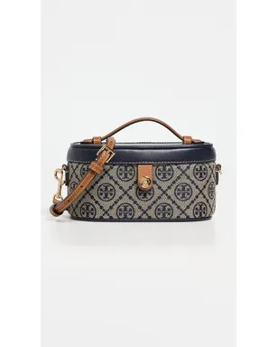 Tory Burch Tモノグラム バニティケース ネイビー ワンサイズ - サムネイル2