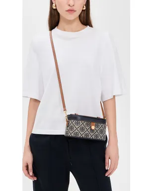 Tory Burch Tモノグラム バニティケース ネイビー ワンサイズ - サムネイル3