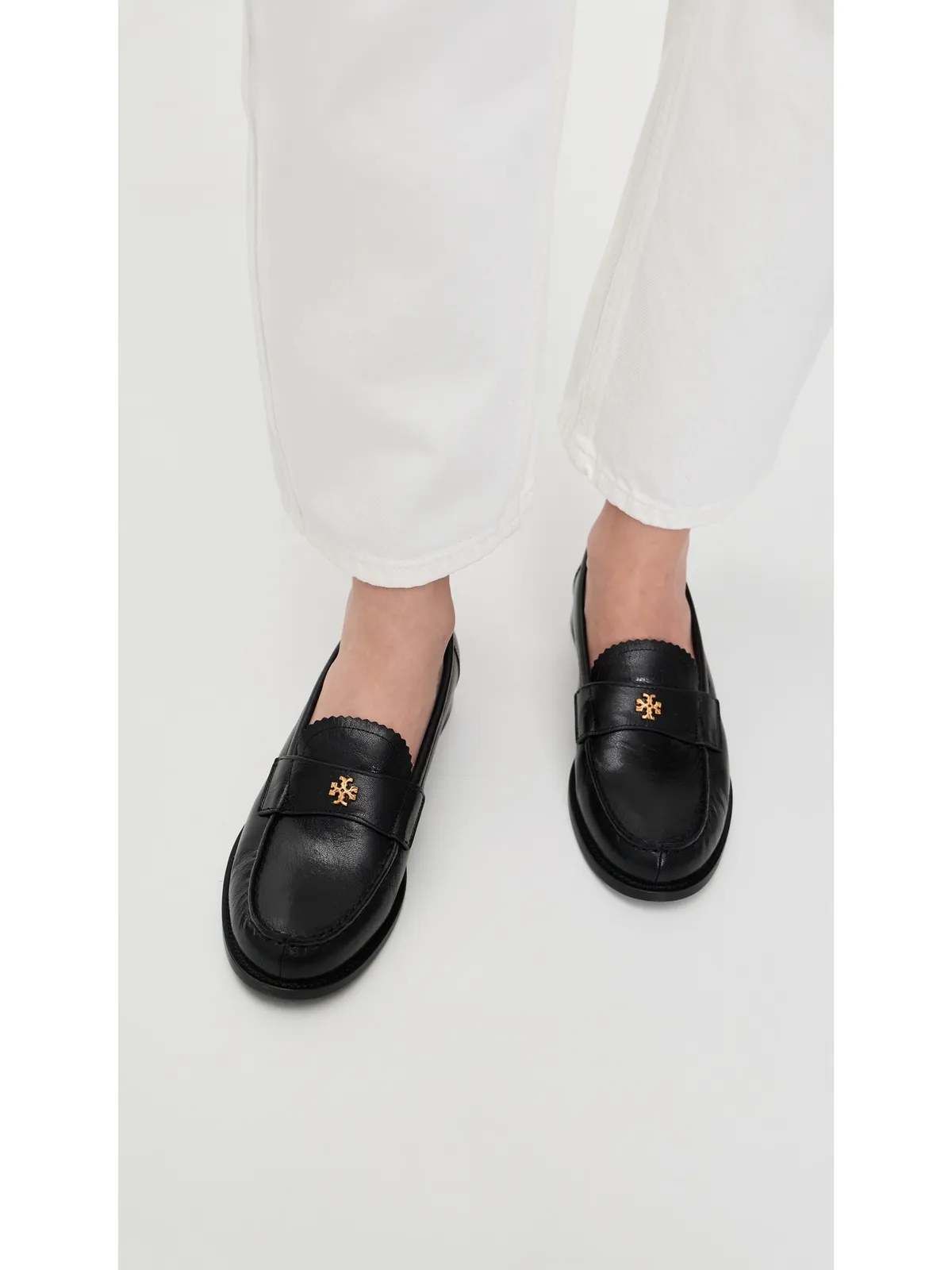 Tory Burch クラシック ローファー ブラック - 画像3