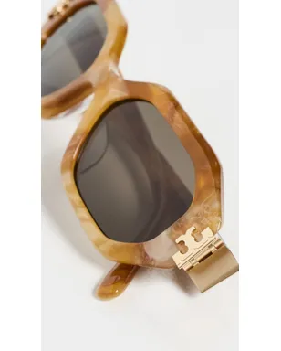 Tory Burch エレノア イレギュラー サングラス - サムネイル5