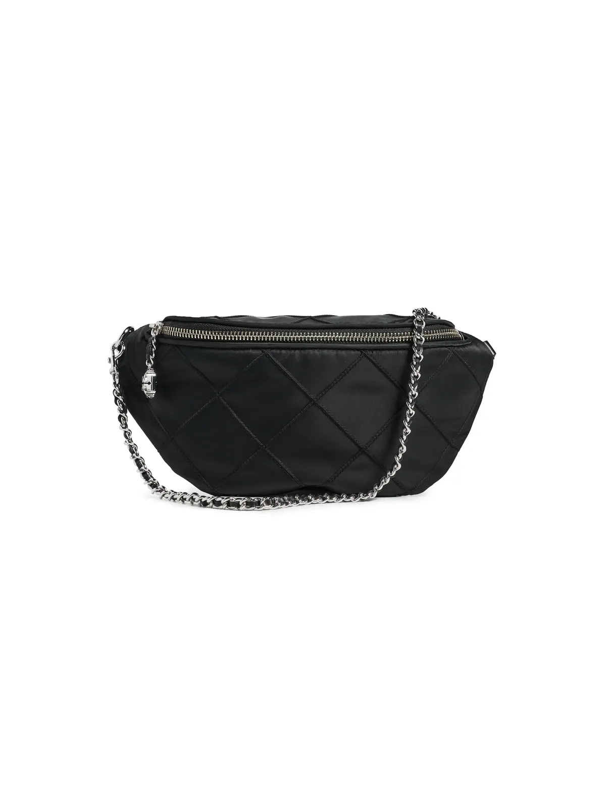 Tory Burch Fleming ナイロン ベルトバッグ ブラック ワンサイズ - 画像1