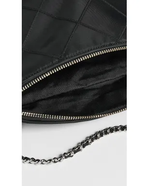 Tory Burch Fleming ナイロン ベルトバッグ ブラック ワンサイズ - サムネイル6