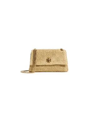 Tory Burch キラ Turnlock ウォーブン ミニバッグ - サムネイル1