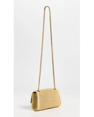 Tory Burch キラ Turnlock ウォーブン ミニバッグ - サムネイル4