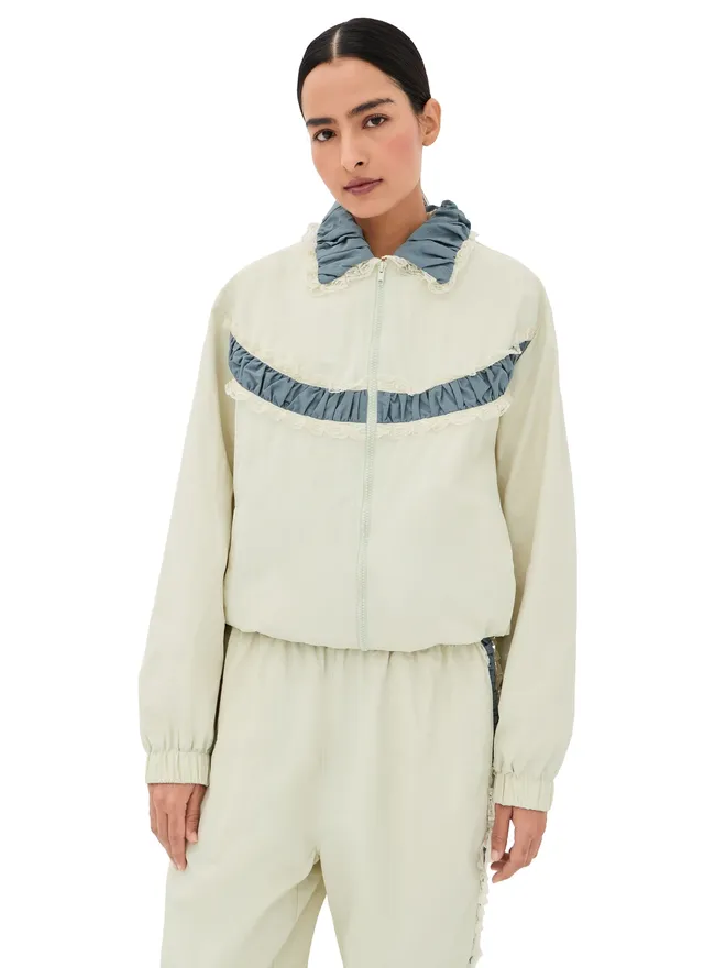 Tanner Fletcher Tanner Fletcher Kennedy ルシュストライプ トラックジャケットの商品画像