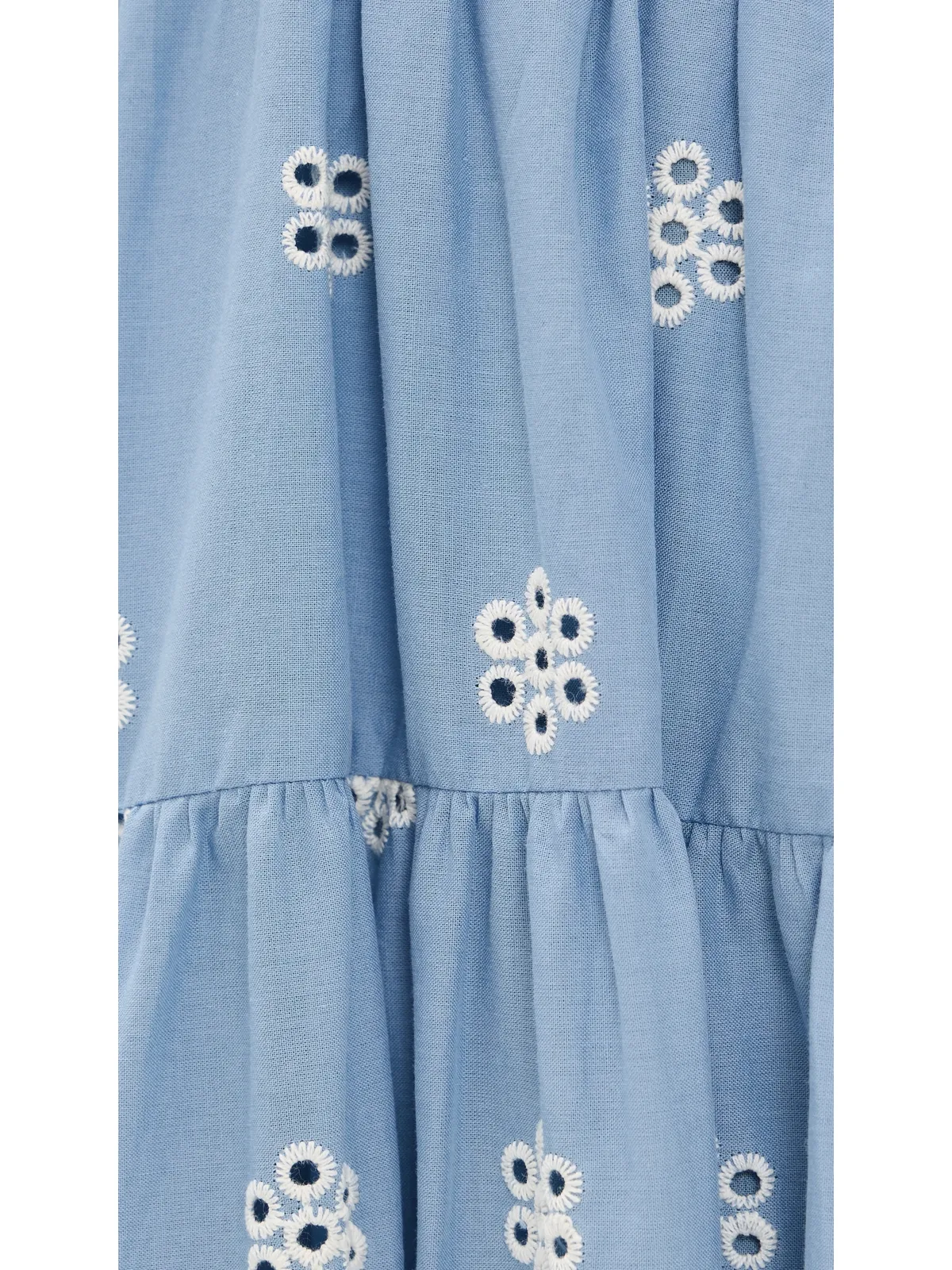 MISA Louka Dress Periwinkle Scallop M - 画像6