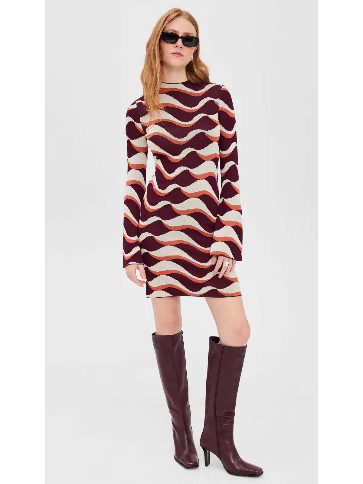 MISA Deliz Dress ウェーブストライプ - 画像5
