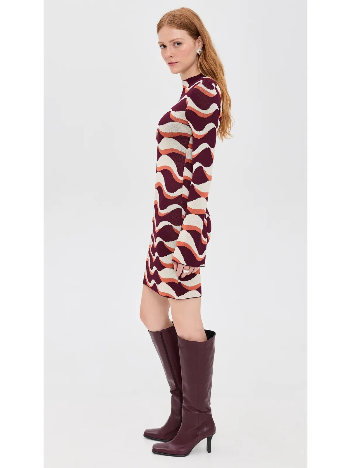 MISA Deliz Dress ウェーブストライプ - 画像4