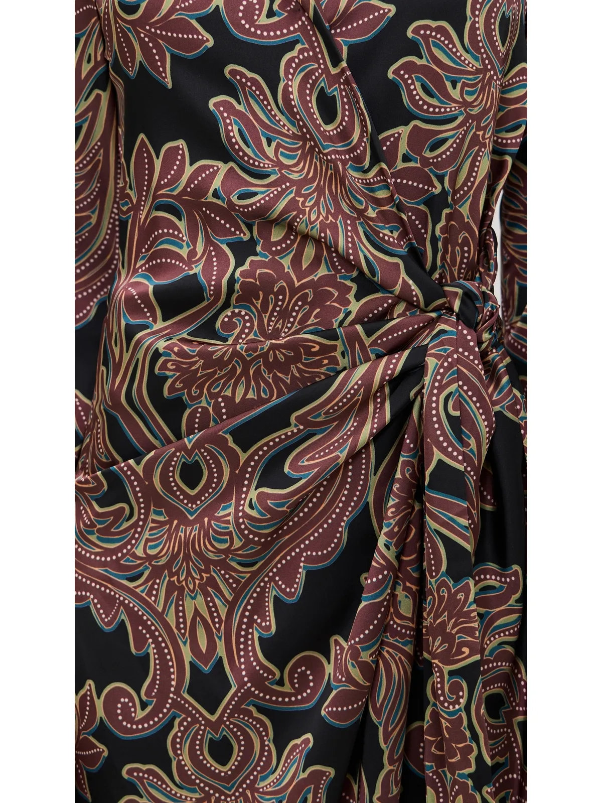 MISA Eliza Dress Studded Flora Satin - 画像6
