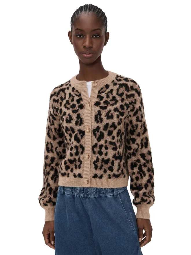The Great THE GREAT. Windsor Cardigan Leopardの商品画像