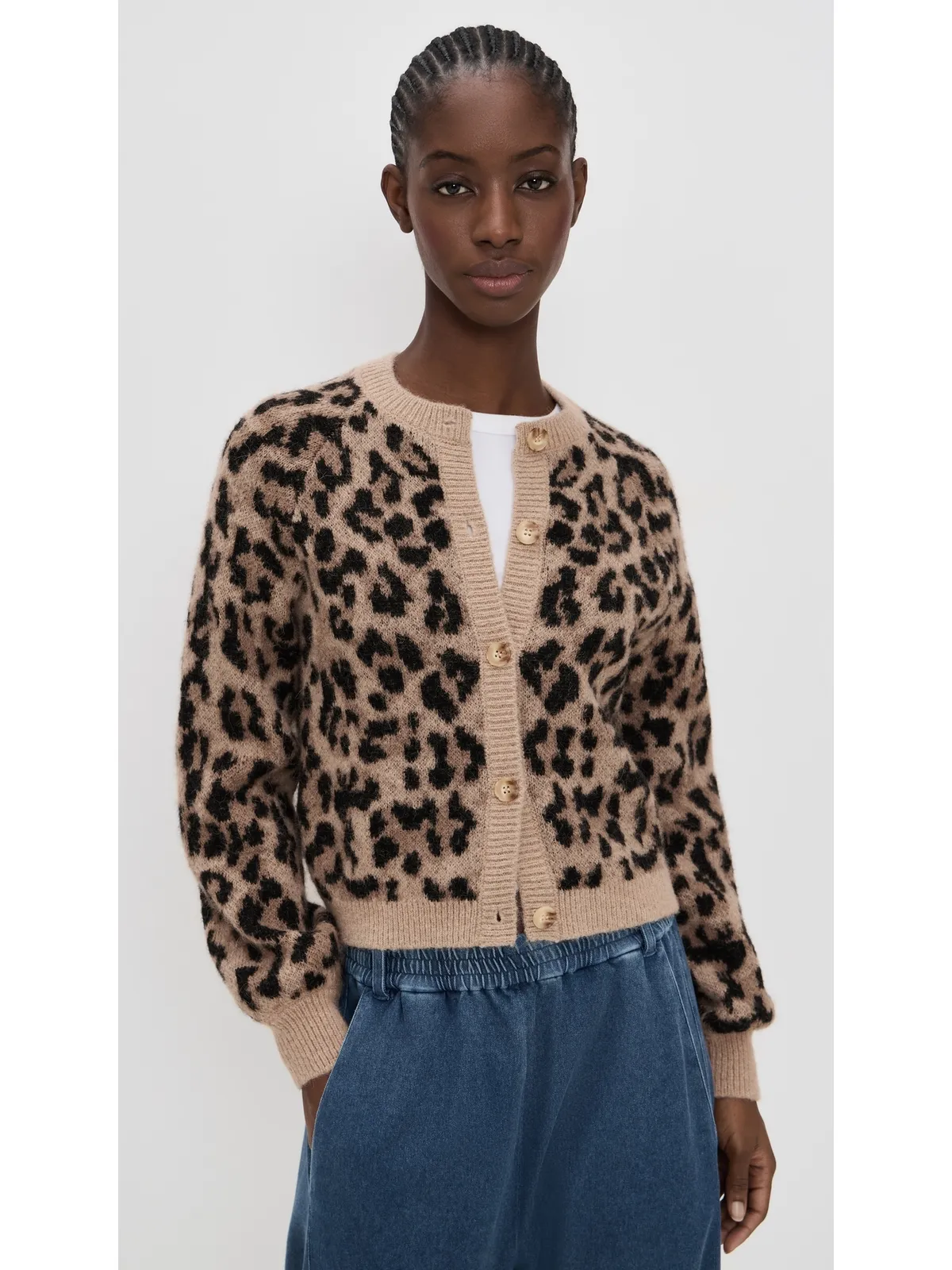 THE GREAT. Windsor Cardigan Leopard - 画像2
