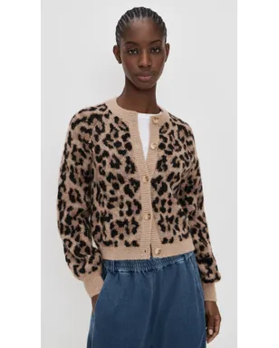 THE GREAT. Windsor Cardigan Leopard - サムネイル2