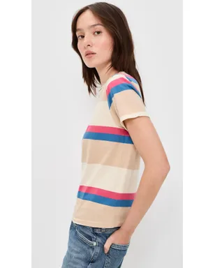 THE GREAT. The Little Tee Study Hall Stripe - サムネイル4