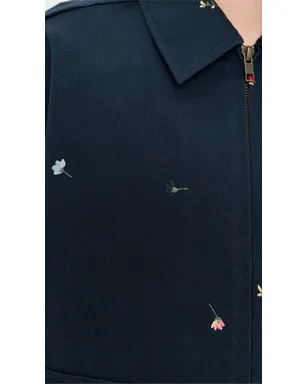 THE GREAT. フォルサム ジャケット 花柄刺繍 - サムネイル6