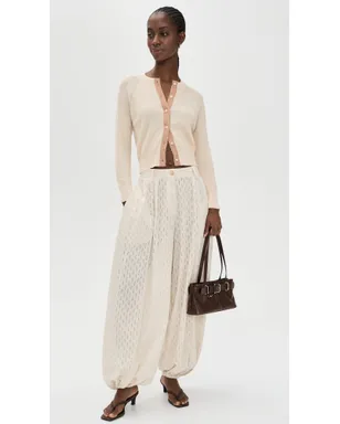 THE GREAT. The Dainty Cardigan Soft Petal - サムネイル5