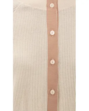 THE GREAT. The Dainty Cardigan Soft Petal - サムネイル6