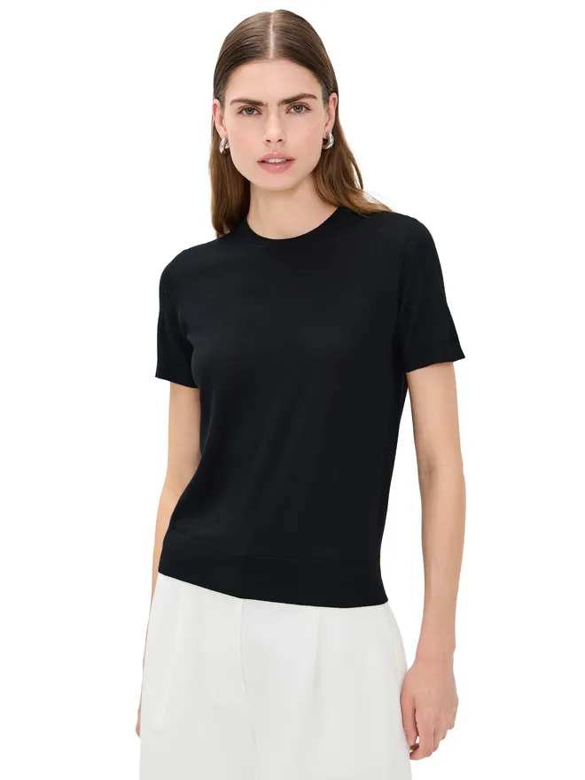 Theory Theory ベーシックTシャツ ブラックの商品画像
