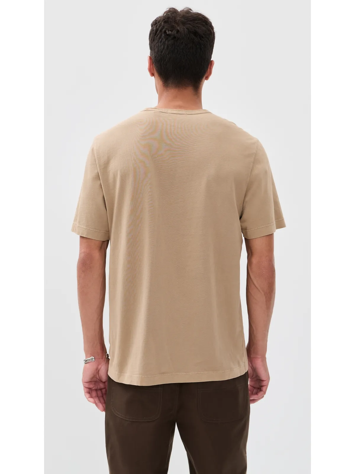 Theory クルーネックTシャツ（Tinted Brown） - 画像3
