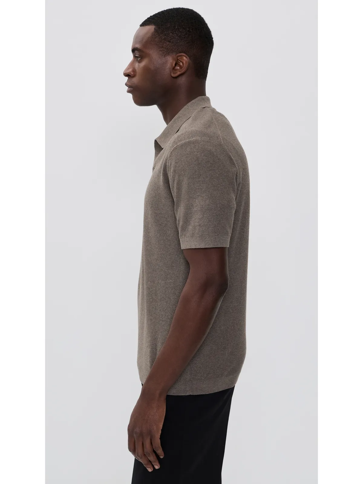 Theory Brenan Polo Morel Melange M - 画像4