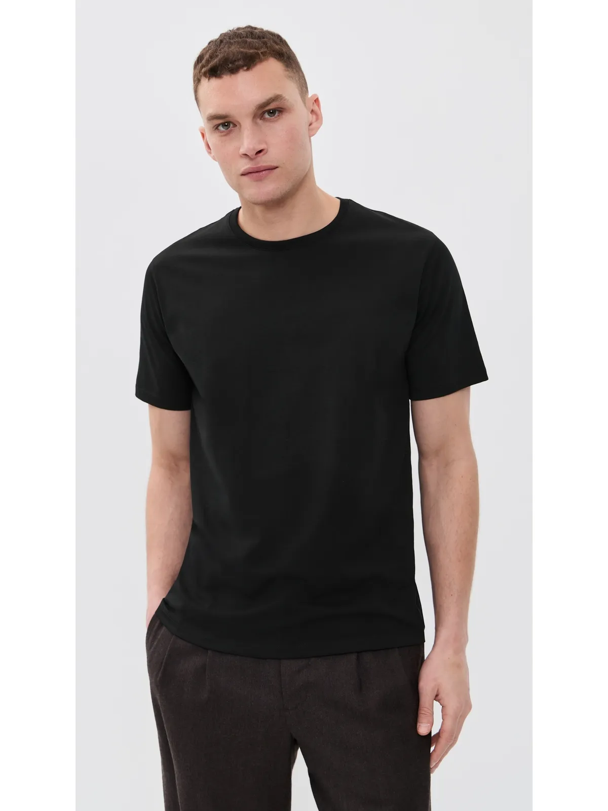 Theory リブコットンTシャツ - 画像3