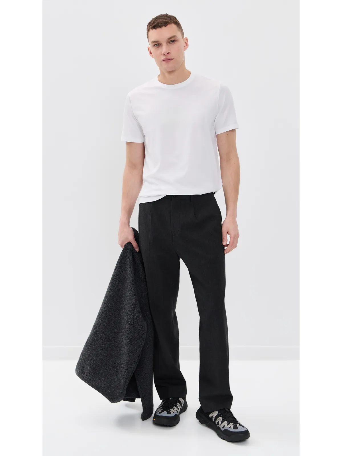 Theory Precise Tee リブコットン Tシャツ - 画像5