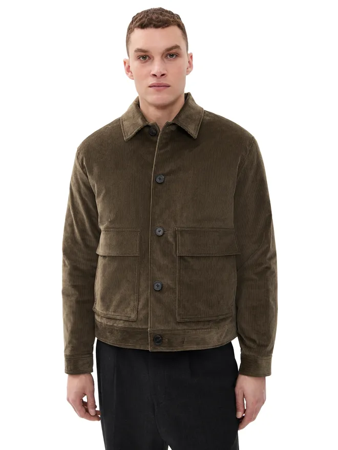 Theory Theory パッチポケットジャケット コーデュロイ Crosby Tarmacの商品画像