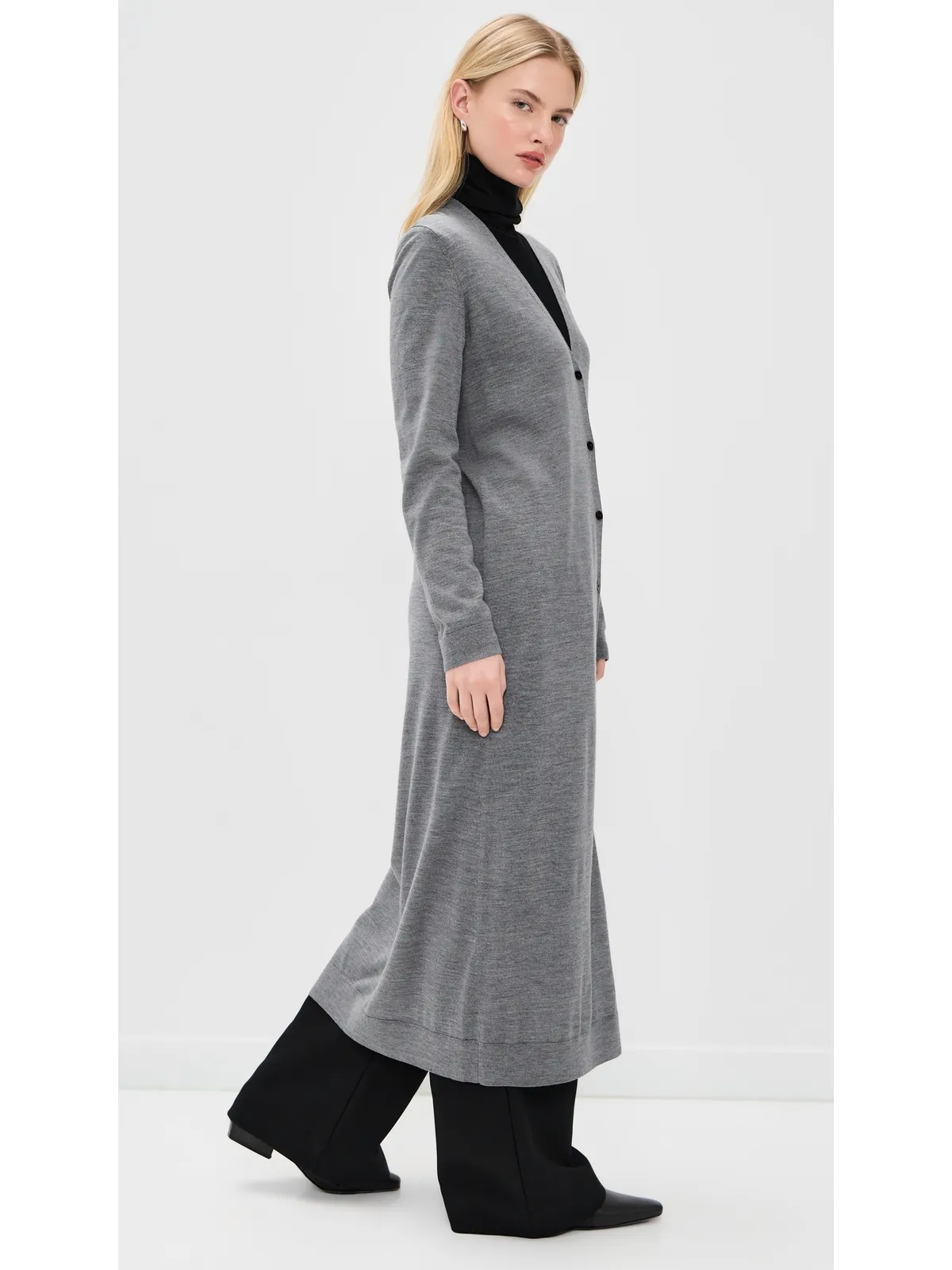 Theory ロングウールカーディガン - 画像4