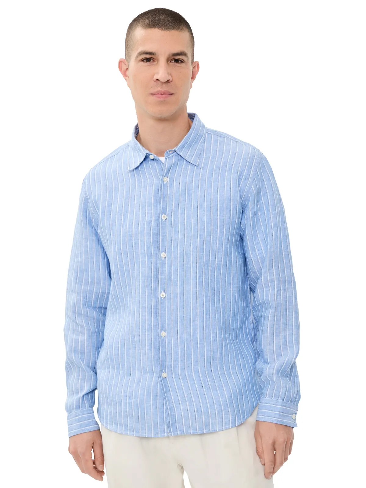Theory Irving Stripe Top - 画像1