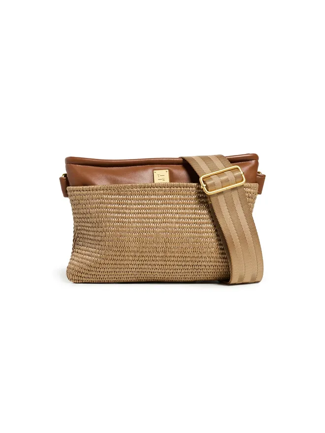 Think Royln Think Royln バムバッグ 2.0 サンドデューン ラフィア/モカ Luxeの商品画像