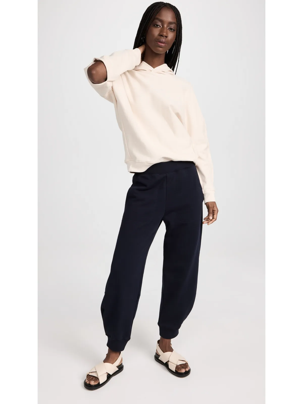 Tibi Calder ロング丈スウェットパンツ - 画像5