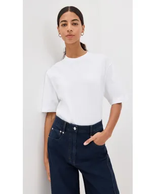 Tibi プログラム モックネック Tシャツ - サムネイル2