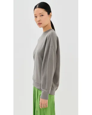 Tibi ライトウェイト クルーネック スウェットシャツ - サムネイル5