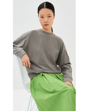 Tibi ライトウェイト クルーネック スウェットシャツ - サムネイル2
