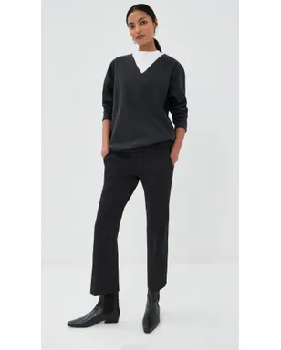 Tibi コンパクト テックニット クロップド ブーツカットパンツ - サムネイル2