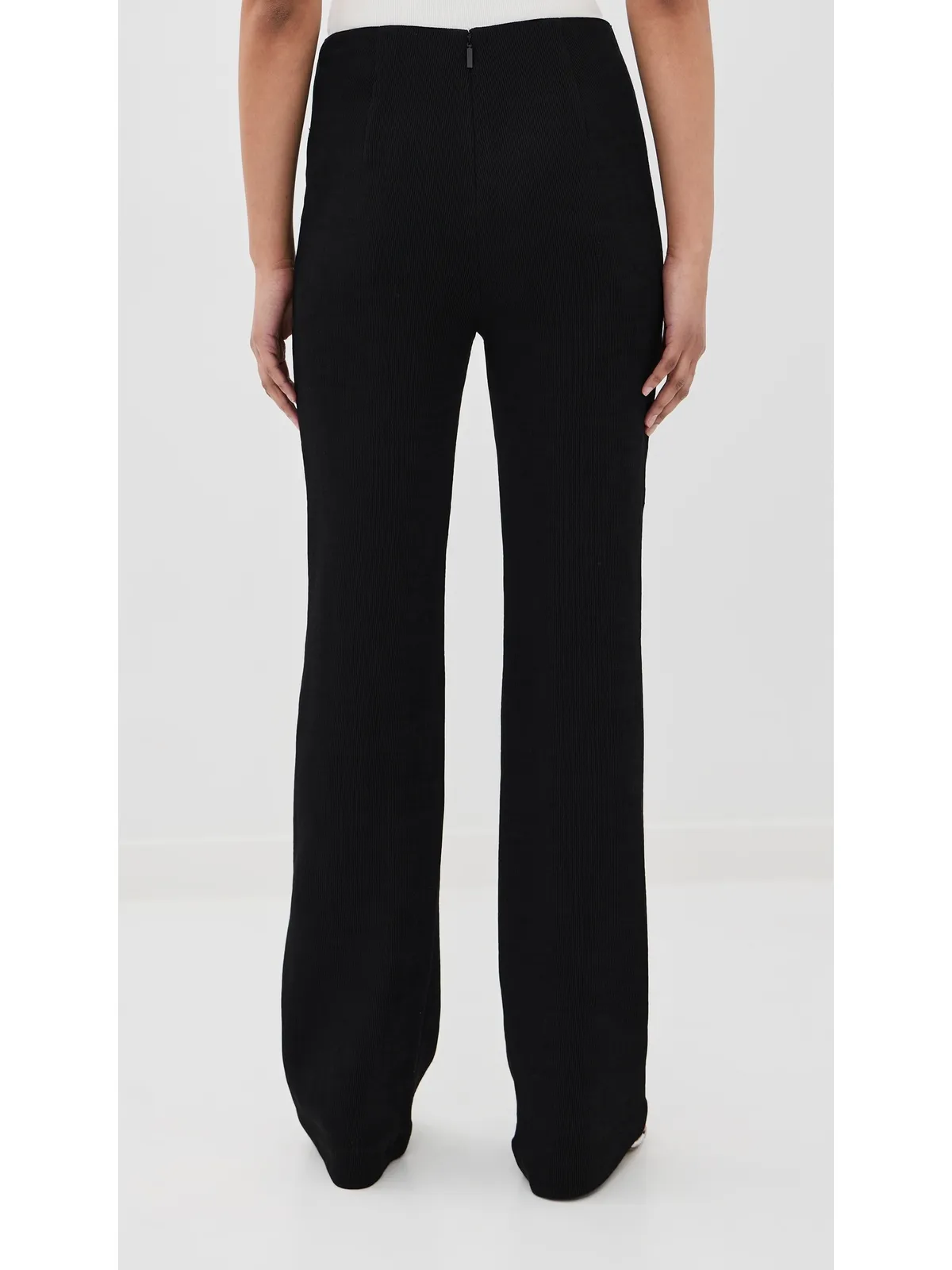 Tibi ビスコースプリーツ コービットパンツ ブラック - 画像4