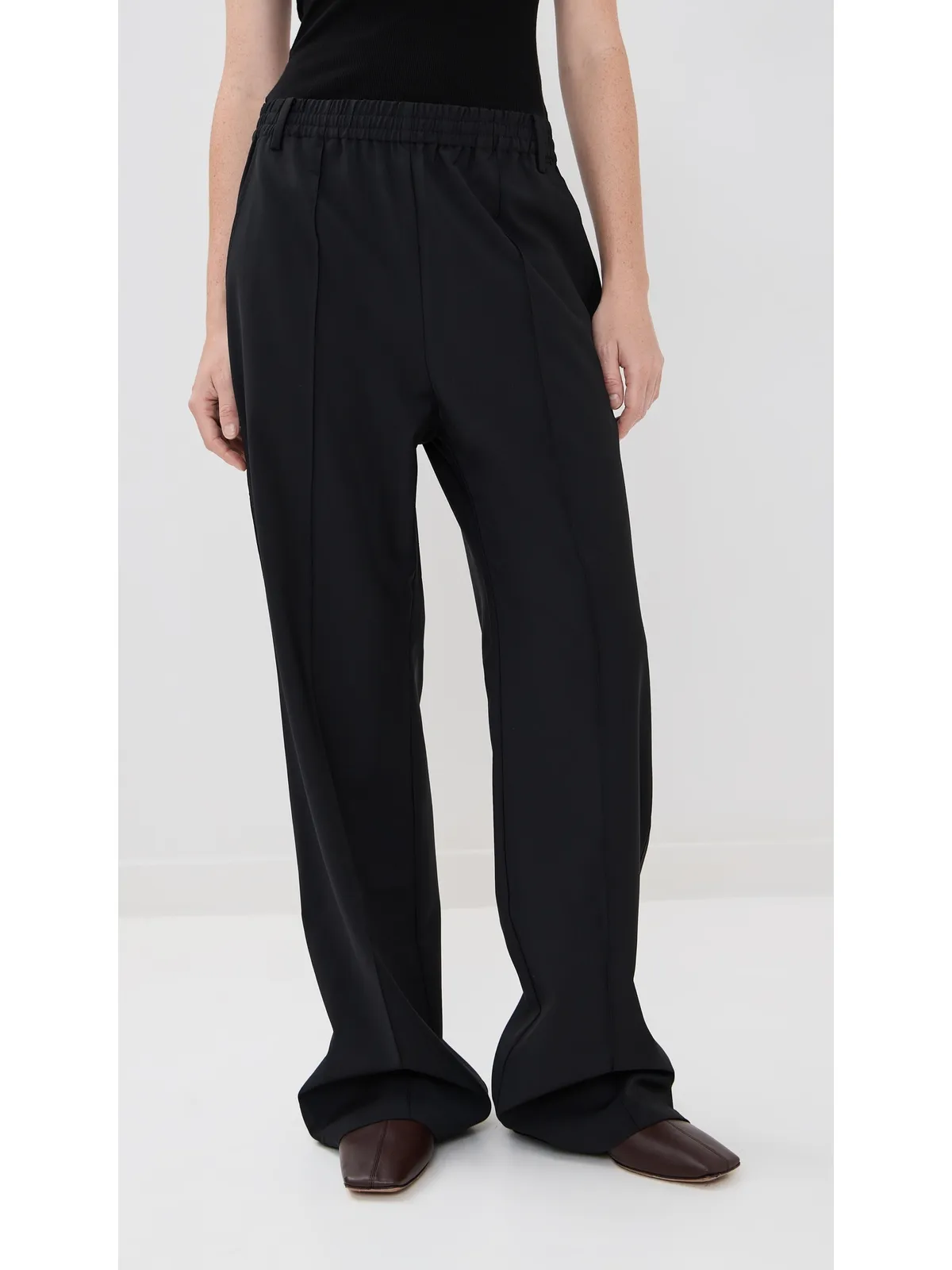 Tibi トロピカルウール Scottie Joggers - 画像2