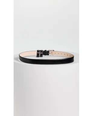 Tibi クラシック リング・ハードウェア レザー ベルト - サムネイル4