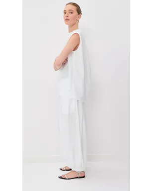 Tibi 夏のナイロン ノースリーブ コクーントップ - サムネイル4
