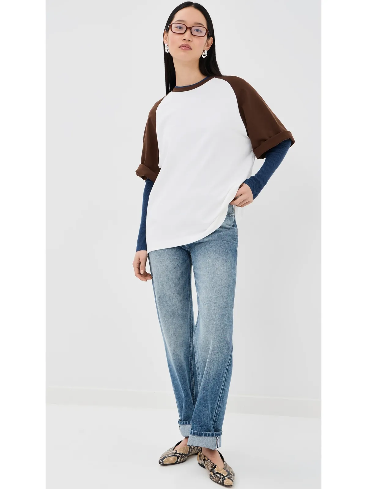 Tibi セルベージデニム5ポケット アレックジーンズ - 画像5