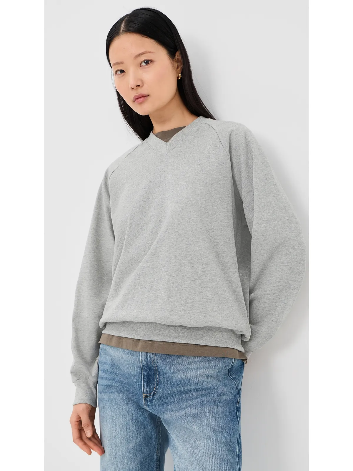Tibi パーフェクト スウェットシャツ ヴィンテージ - 画像2