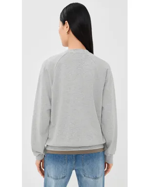 Tibi パーフェクト スウェットシャツ ヴィンテージ - サムネイル3
