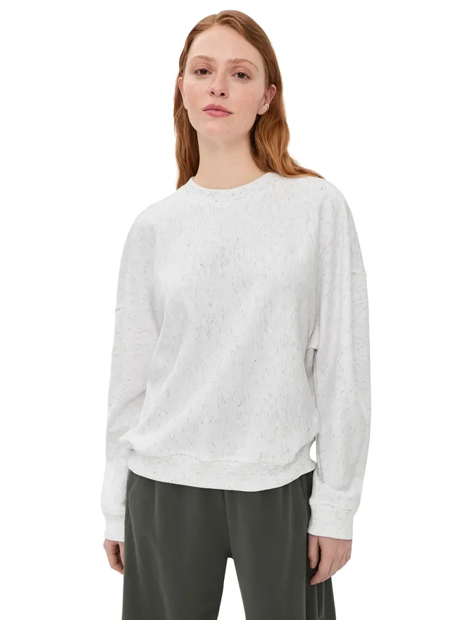 Tibi Tibi スプリングツイーディー スウェットシーティング クルーネック セーターの商品画像