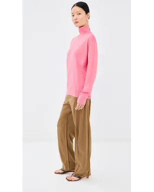 Tibi スーパーファインゲージ パーフェクト タートルネック プルオーバー - サムネイル4