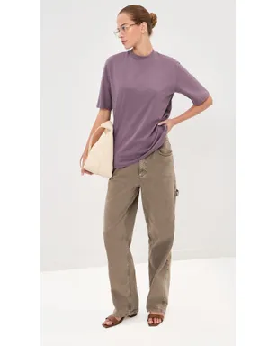Tibi モックネックTシャツ - サムネイル5
