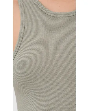 Tibi サーキュラーファインリブ タンクトップ - サムネイル6