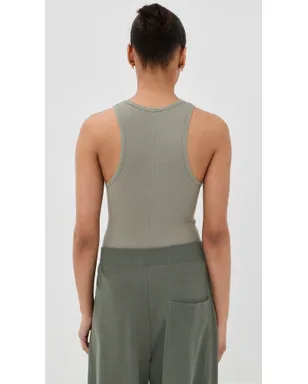Tibi サーキュラーファインリブ タンクトップ - サムネイル3