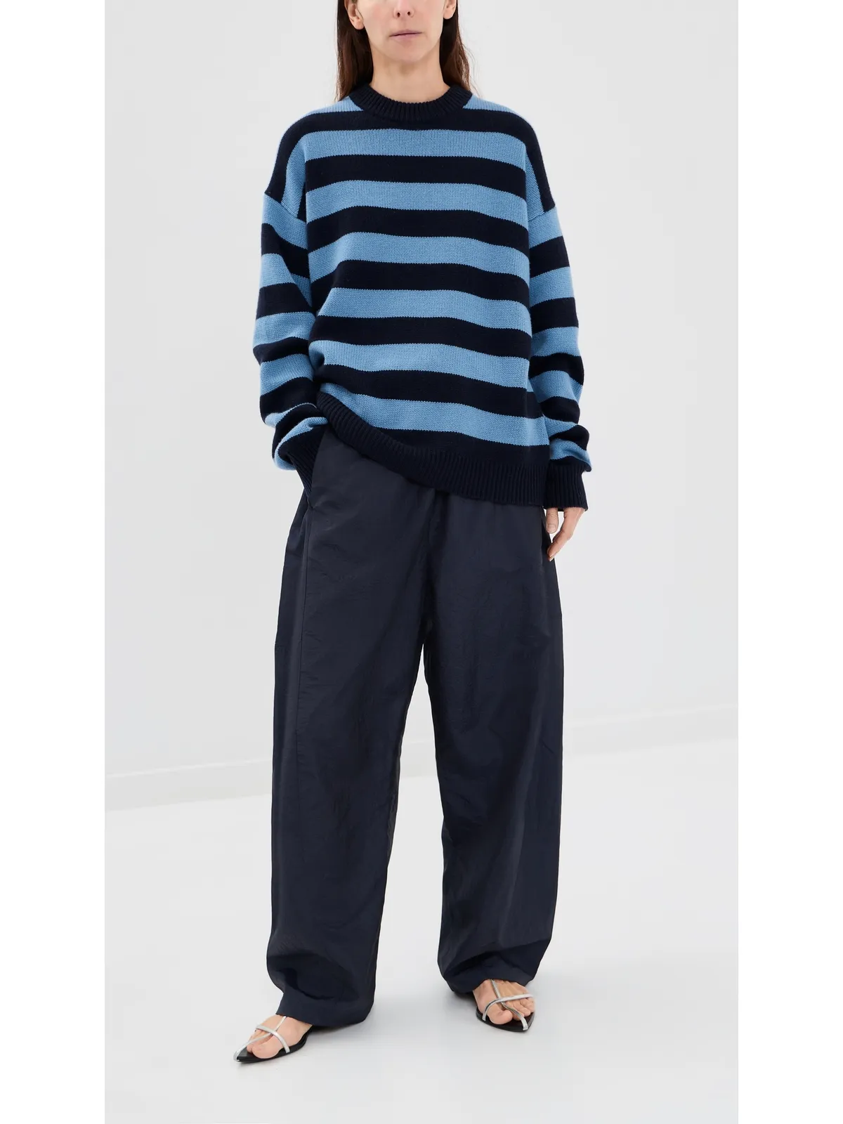 Tibi クリスピー ナイロン ウィンスロウ ペティート パンツ - 画像5