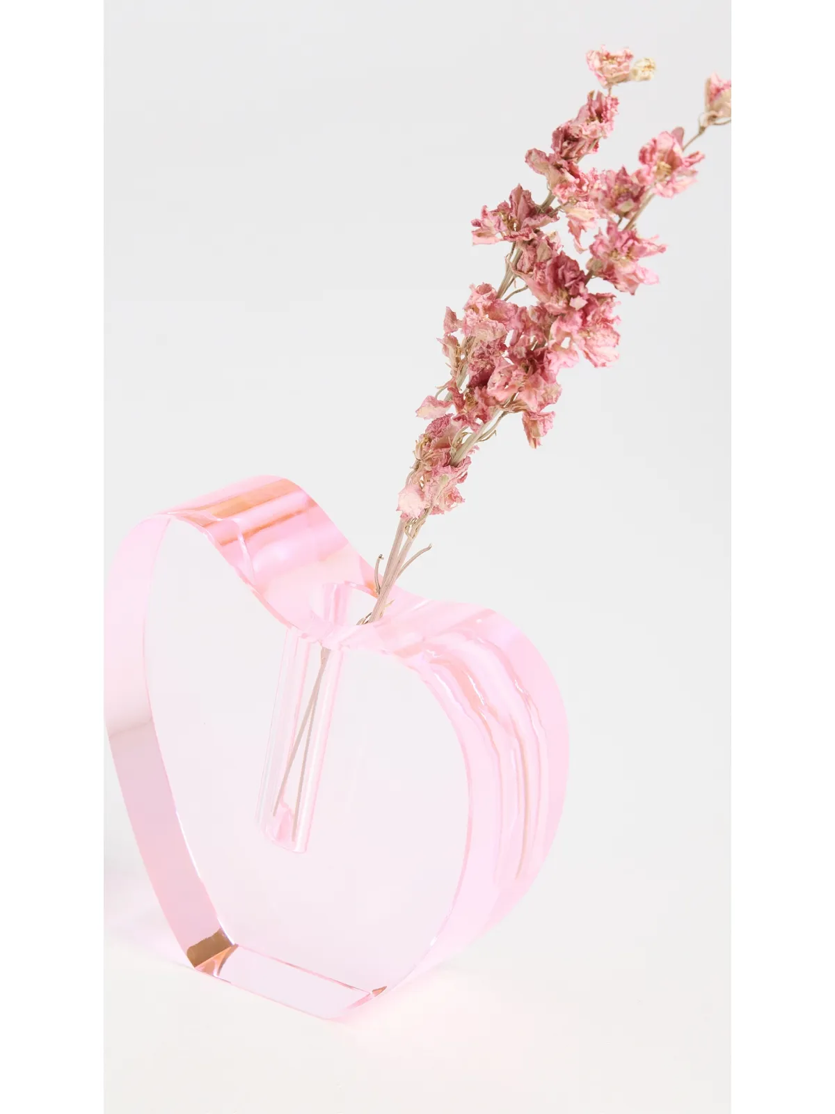 Tizo Design クリスタルグラス ハート花瓶 - 画像3