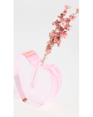 Tizo Design クリスタルグラス ハート花瓶 - サムネイル3